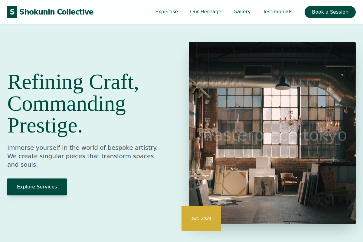 Bespoke Art Studio