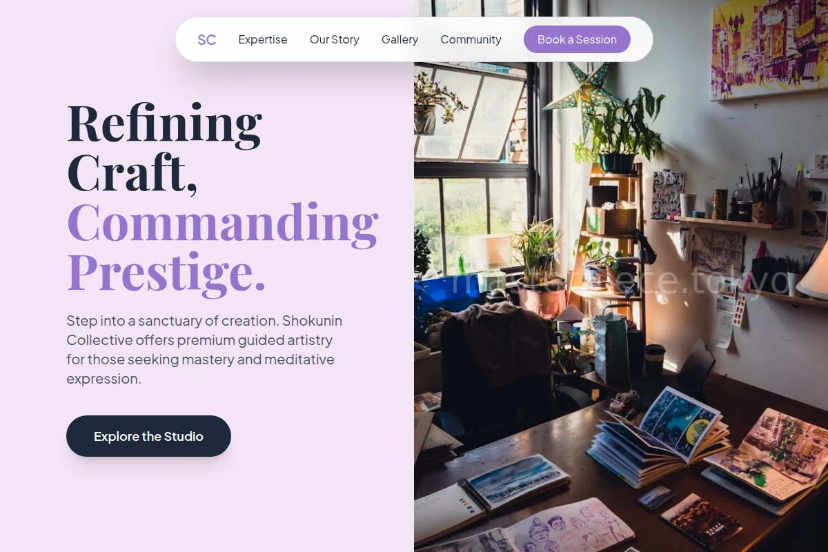 Boutique Art Studio