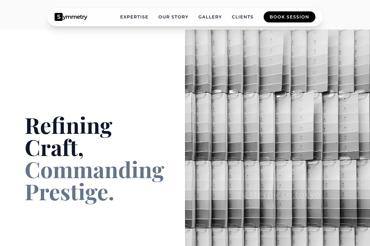 Symmetry Fashion Design