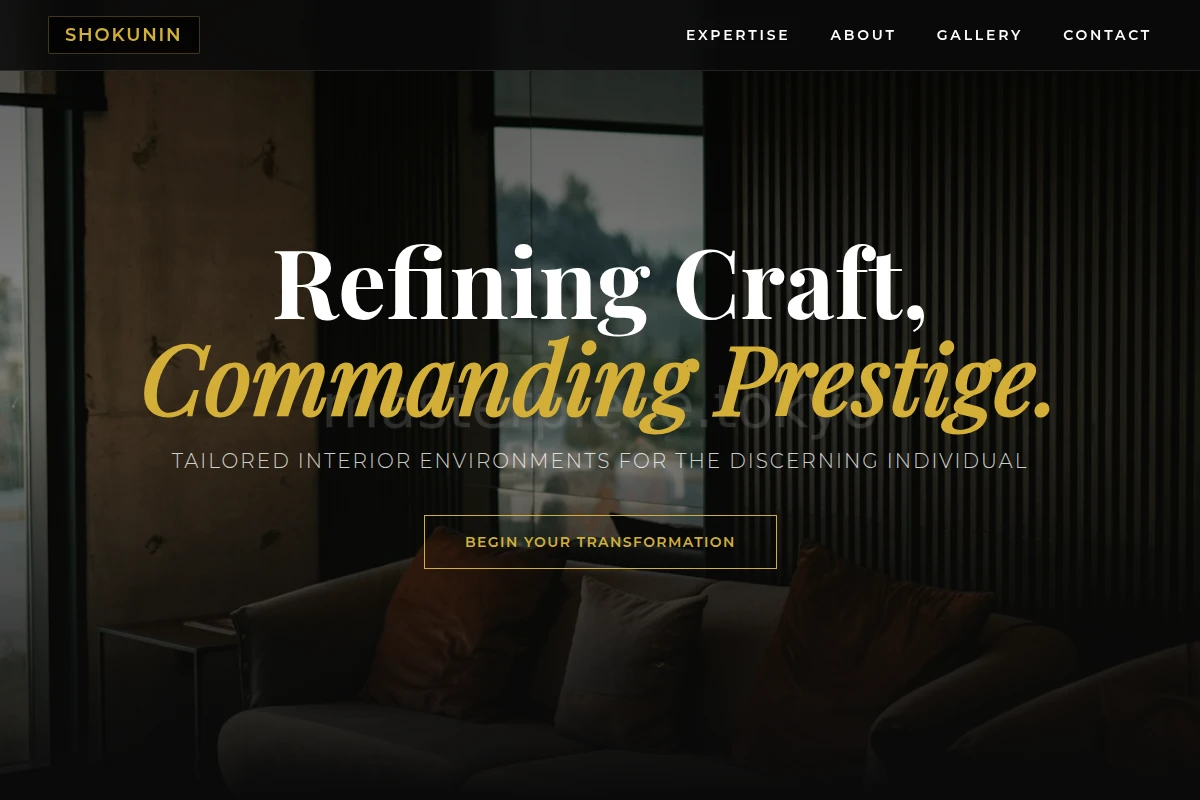 Refined Interior Design