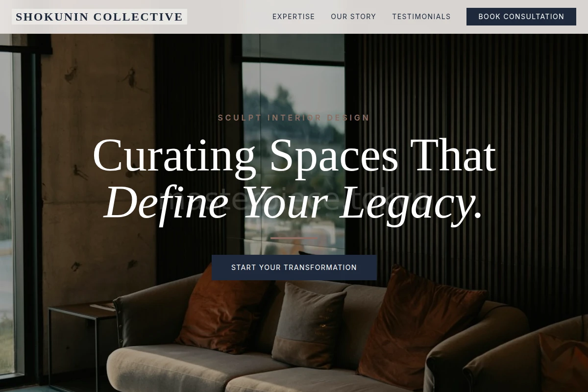 Sculpt Interior Design