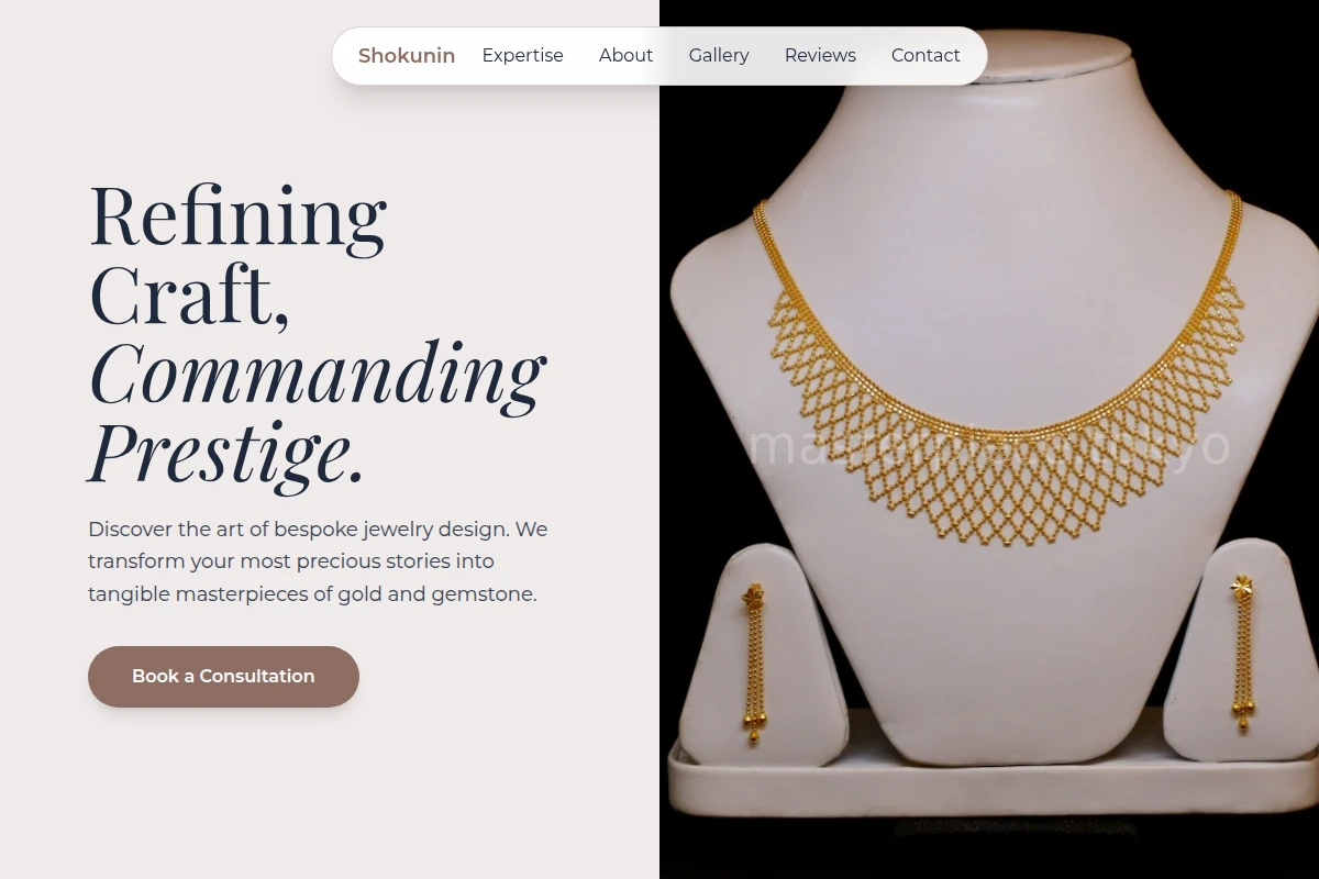 Boutique Jewelry Design