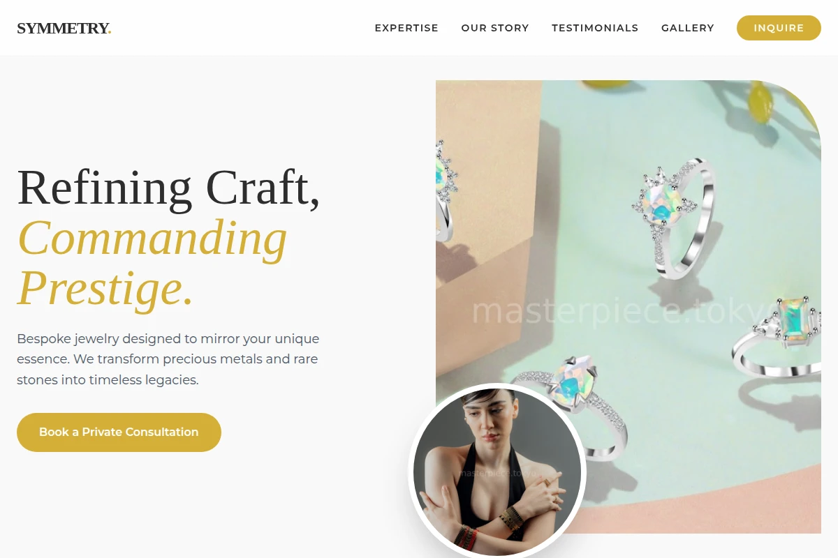 Symmetry Jewelry Design