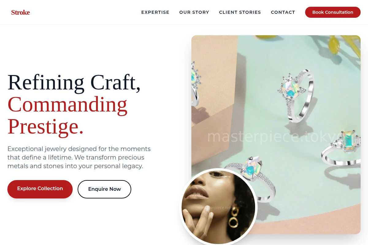 Stroke Jewelry Design