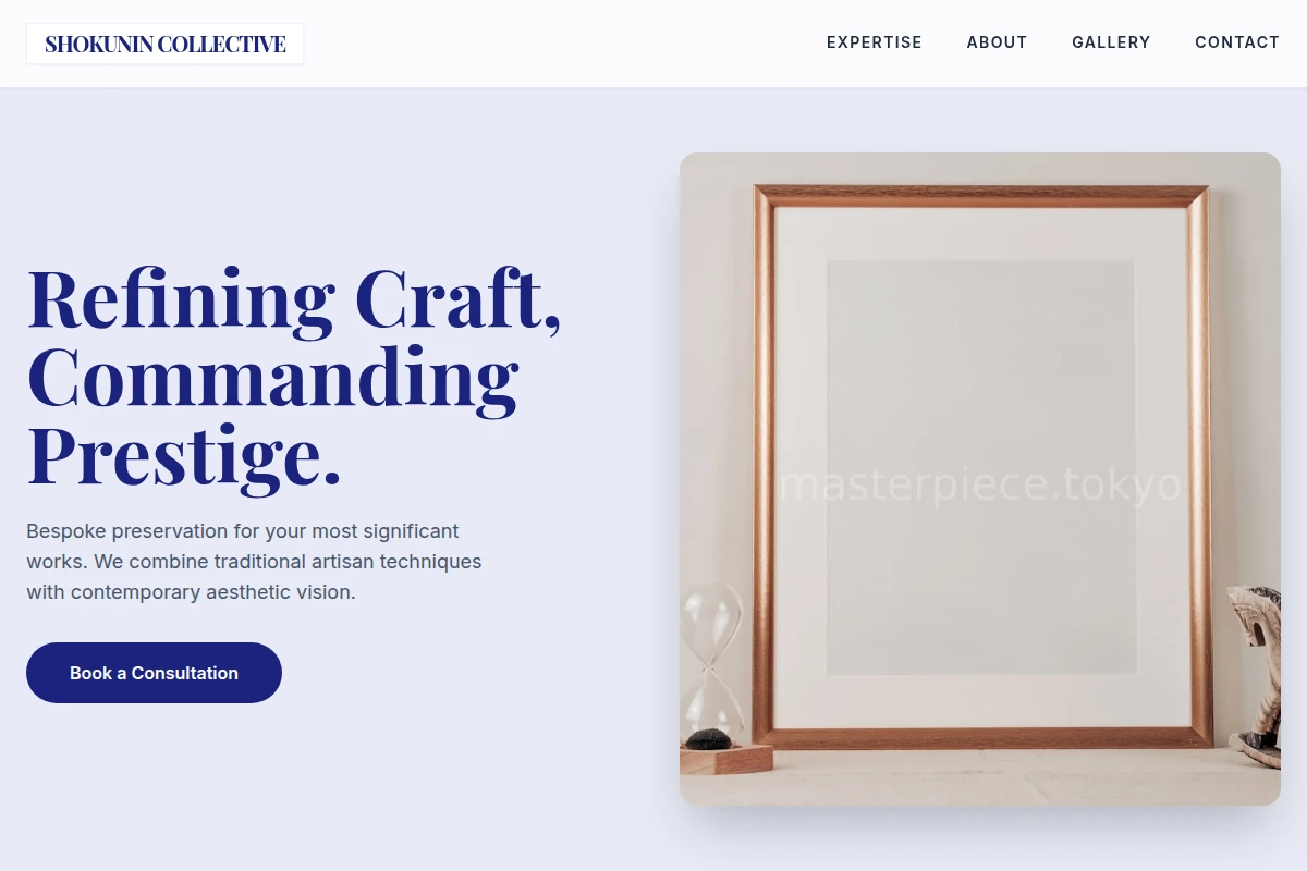 Curator Picture Frame