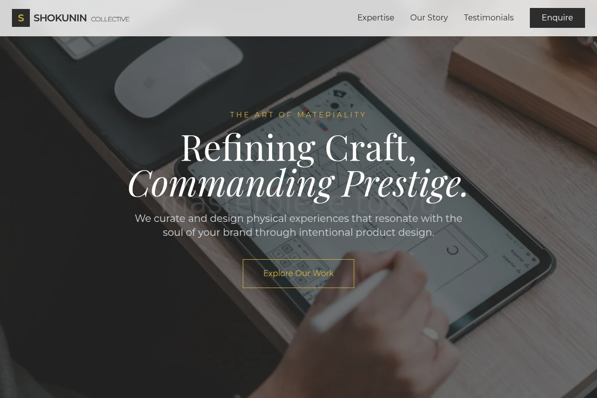 Curator Product Design